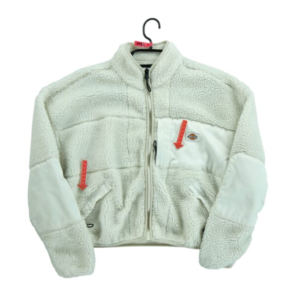 Veste polaires femme manches longues blanc Dickies Col Montant QWE2032