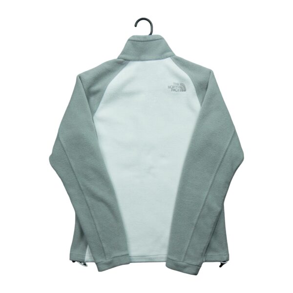 Veste polaires femme manches longues blanc The North Face Col Montant QWE1634