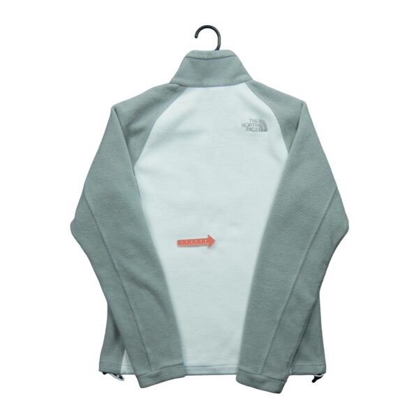 Veste polaires femme manches longues blanc The North Face Col Montant QWE1634