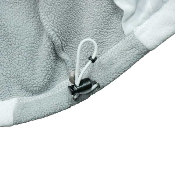 Veste polaires femme manches longues blanc The North Face Col Montant QWE1634