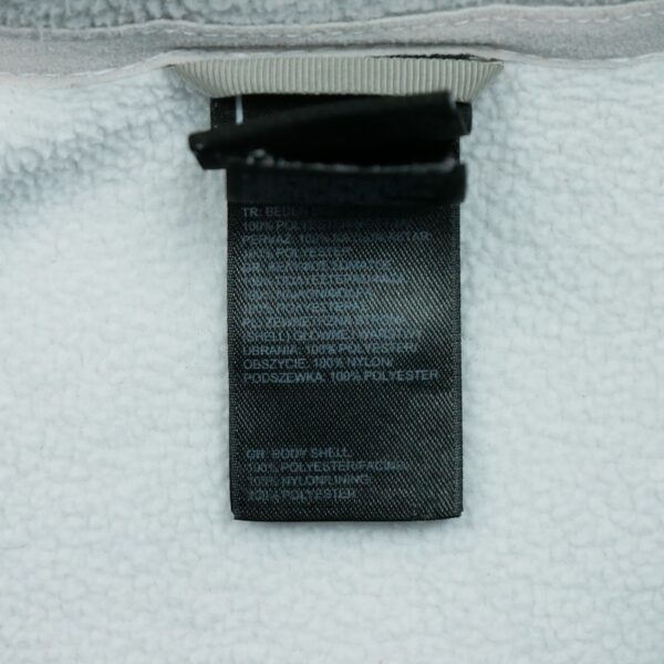 Veste polaires femme manches longues blanc The North Face Col Montant QWE1634