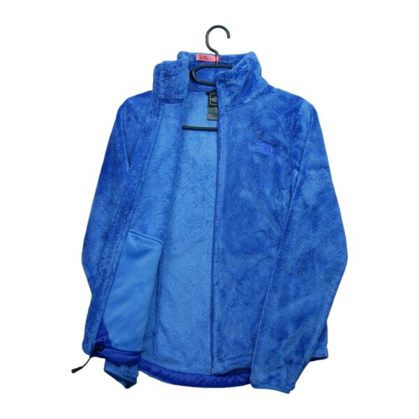 Veste polaires femme manches longues bleu The North Face Col Montant QWE2112