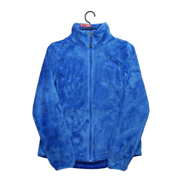 Veste polaires femme manches longues bleu The North Face Col Montant QWE2112
