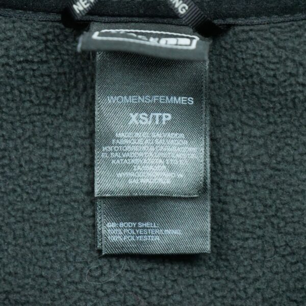 Veste polaires femme manches longues noir The North Face Col Montant QWE3142