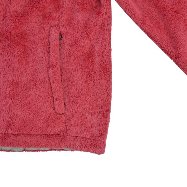 Veste polaires femme manches longues rose The North Face Col Montant QWE0532