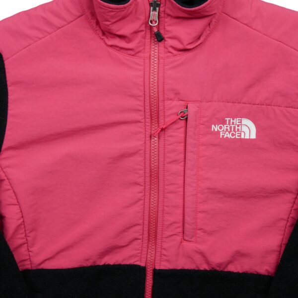 Veste polaires femme manches longues rose The North Face Col Montant QWE2208