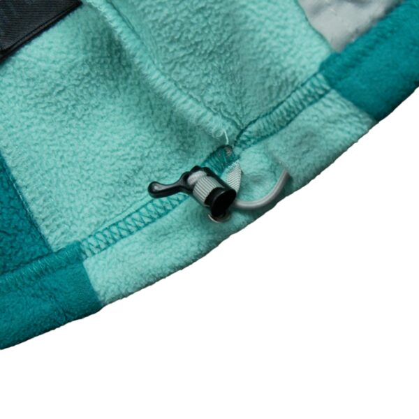 Veste polaires femme manches longues turquoise The North Face Col Montant QWE1173
