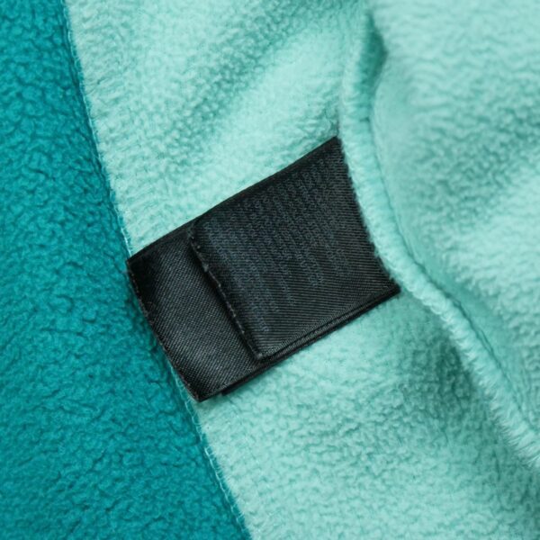 Veste polaires femme manches longues turquoise The North Face Col Montant QWE1173