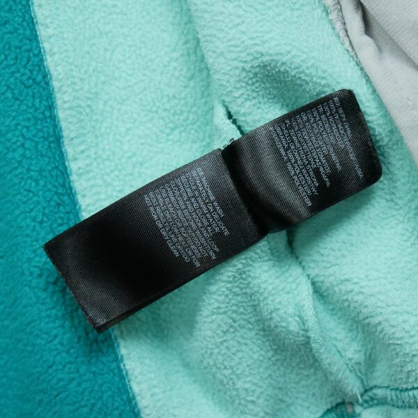 Veste polaires femme manches longues turquoise The North Face Col Montant QWE1173