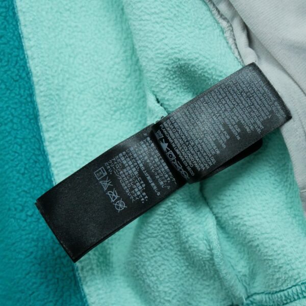 Veste polaires femme manches longues turquoise The North Face Col Montant QWE1173