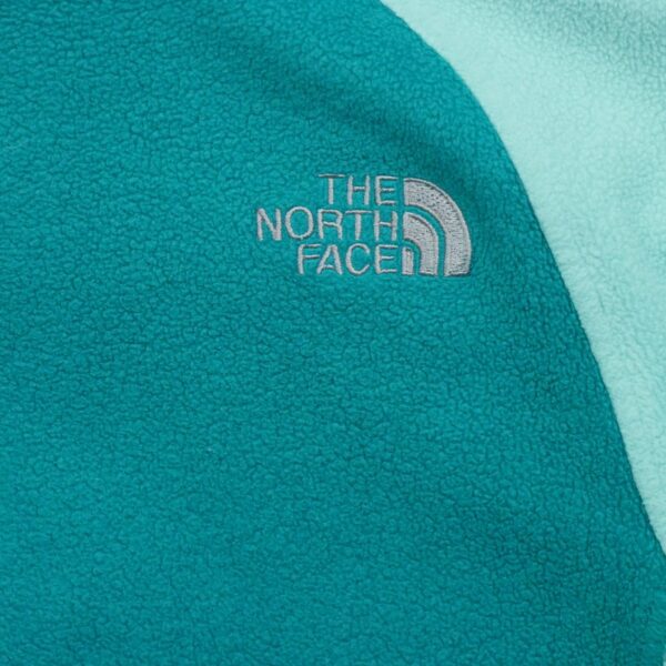 Veste polaires femme manches longues turquoise The North Face Col Montant QWE1173