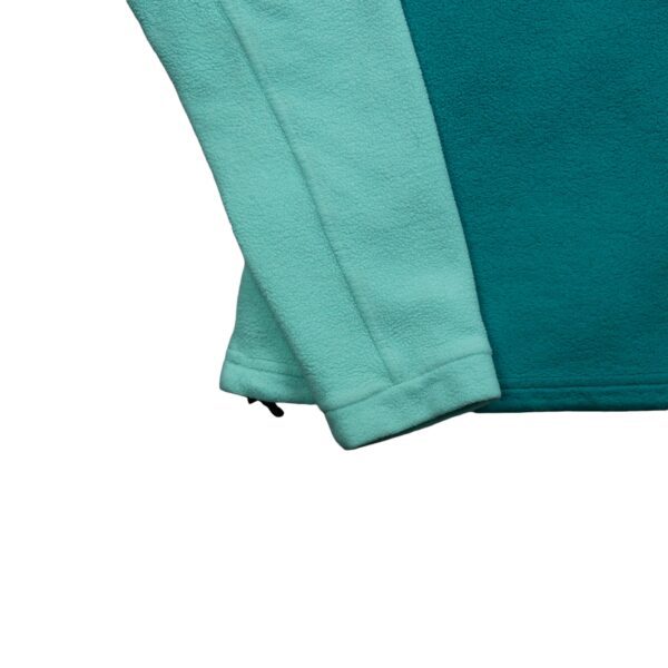Veste polaires femme manches longues turquoise The North Face Col Montant QWE1173