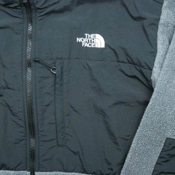 Veste polaires homme manches longues gris The North Face Col Montant QWE1020