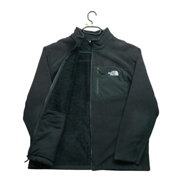 Veste polaires homme manches longues noir The North Face Col Montant QWE1588