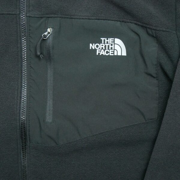 Veste polaires homme manches longues noir The North Face Col Montant QWE1588