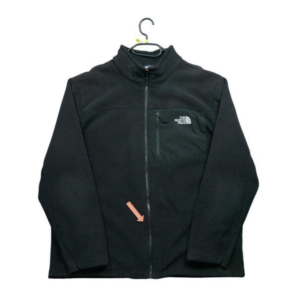 Veste polaires homme manches longues noir The North Face Col Montant QWE1588