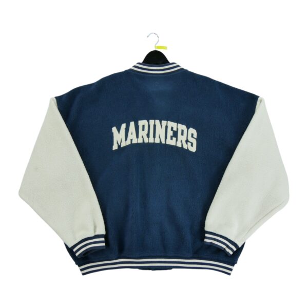Blouson homme manches longues marine MLB Col Rond Equipe Seattle Mariners QWE1338