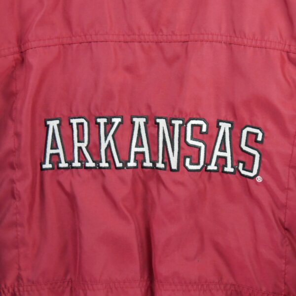 Blouson homme manches longues rouge Reebok Col Montant Equipe Arkansas QWE2321