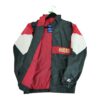 Coupe vent homme manches longues noir Starter Col Montant Equipe San Francisco 49ers QWE0342