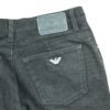 Jean coupe ajustee femme noir Armani QWE0349