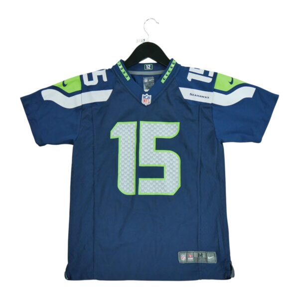 Maillot manches courtes enfant marine Nike Equipe Seattle Seahawks QWE3549