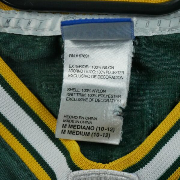 Maillot manches courtes enfant vert Reebok Equipe Green Bay Packers QWE1582