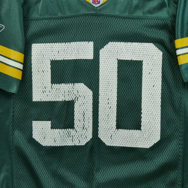 Maillot manches courtes enfant vert Reebok Equipe Green Bay Packers QWE1582