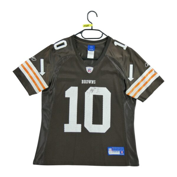 Maillot manches courtes femme marron Reebok Equipe Cleveland Browns QWE1500