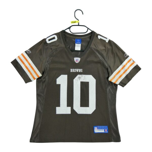 Maillot manches courtes femme marron Reebok Equipe Cleveland Browns QWE1500