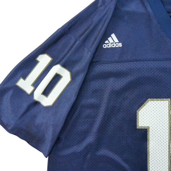 Maillot manches courtes homme marine Adidas Equipe Notre Dame QWE2068