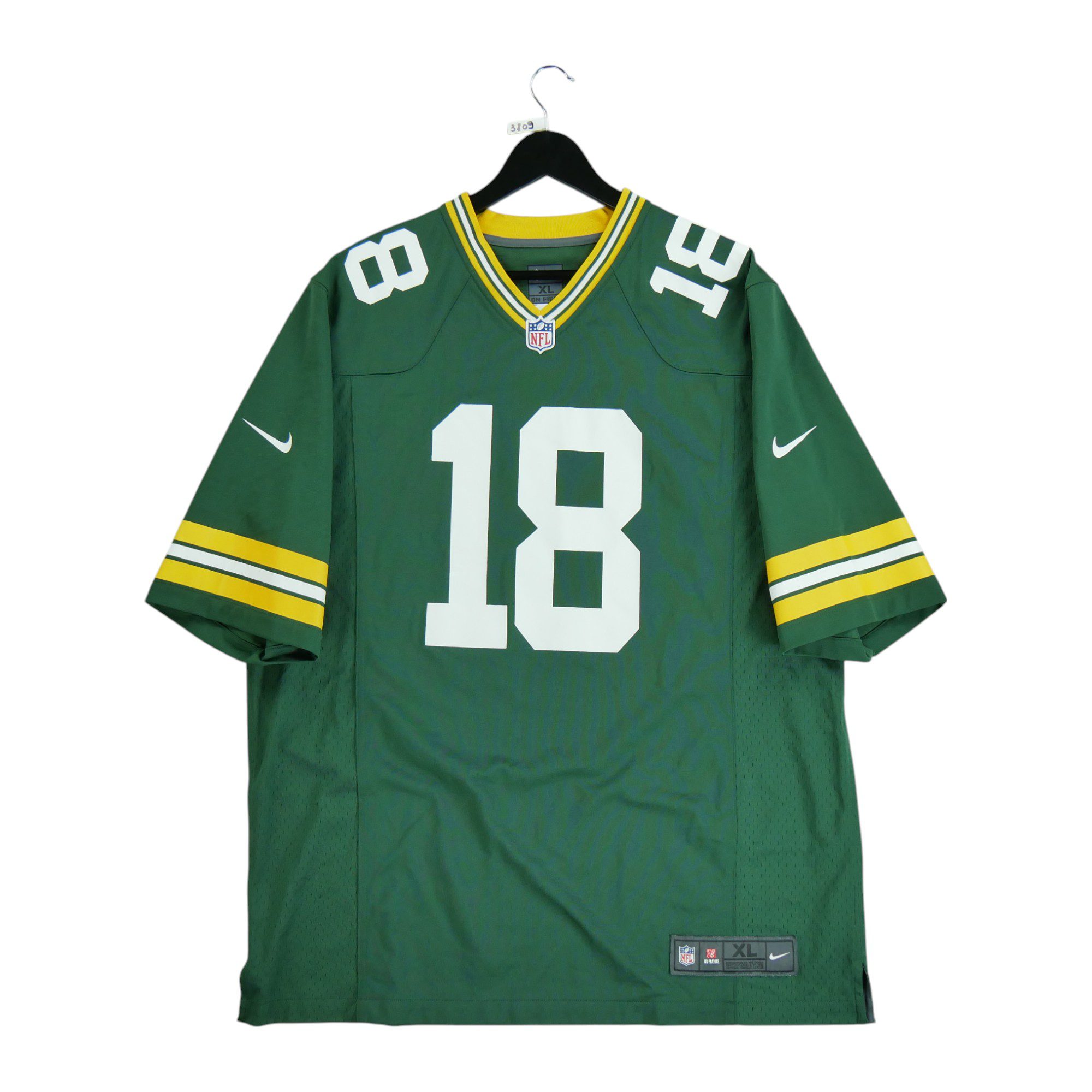 Seconde main Nike Maillot NFL Green Bay Packers Randall Cobb 18 Taille XL Meduza Store