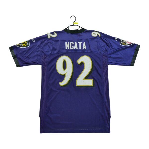Maillot manches courtes homme violet Reebok Equipe Baltimore Ravens QWE1161