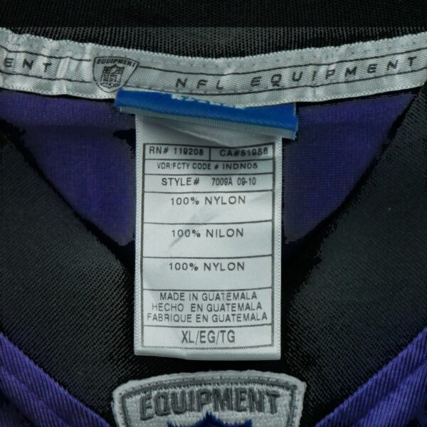 Maillot manches courtes homme violet Reebok Equipe Baltimore Ravens QWE1161