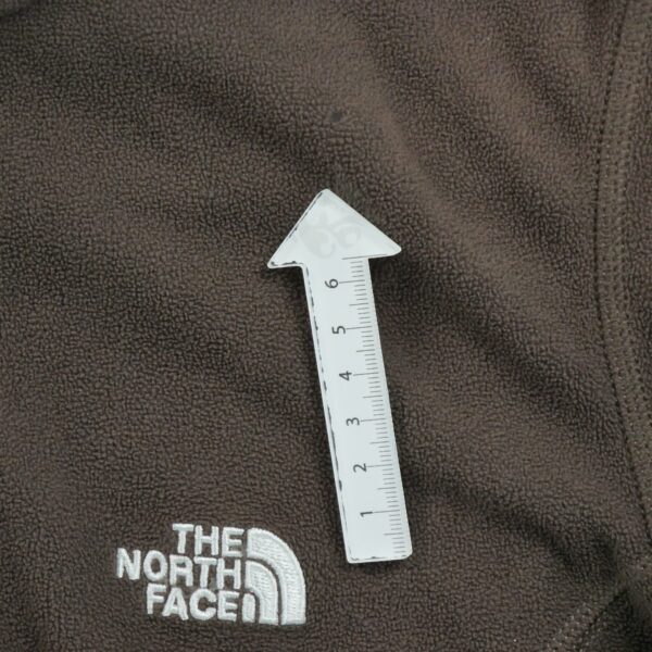 Pull polaires femme manches longues marron The North Face Col Montant QWE2244