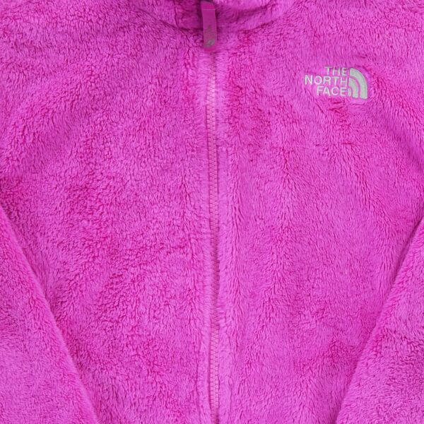 Veste polaires enfant manches longues rose The North Face Col Montant QWE3842
