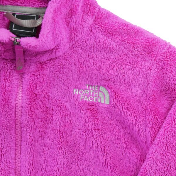 Veste polaires enfant manches longues rose The North Face Col Montant QWE3842