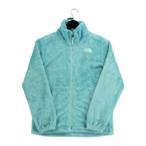 Veste polaires enfant manches longues turquoise The North Face Col Montant QWE0250