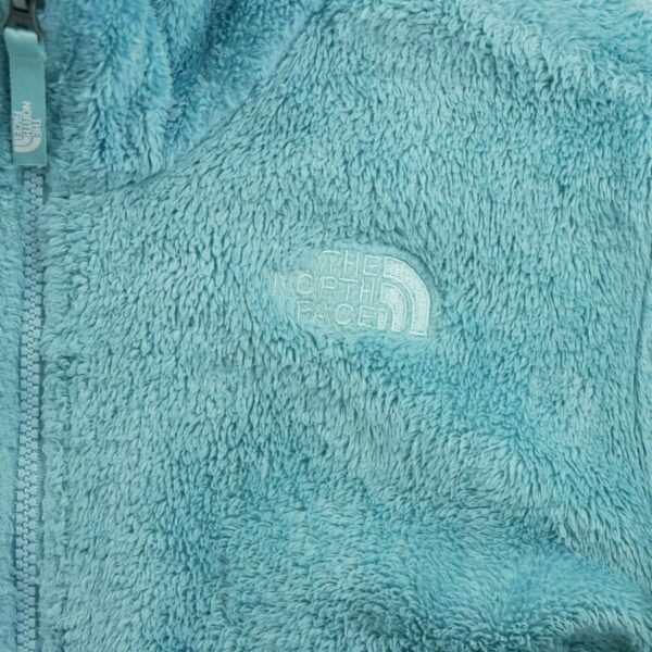 Veste polaires enfant manches longues turquoise The North Face Col Montant QWE0250