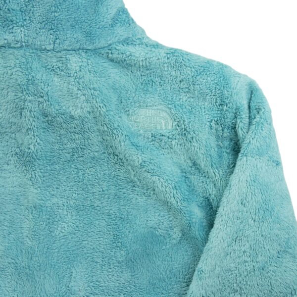Veste polaires enfant manches longues turquoise The North Face Col Montant QWE0250