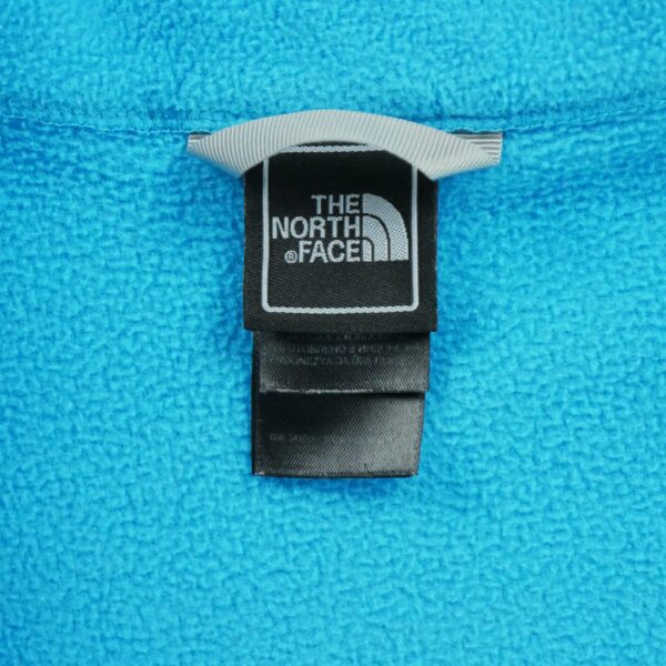 Veste polaires enfant manches longues turquoise The North Face Col Montant QWE2032
