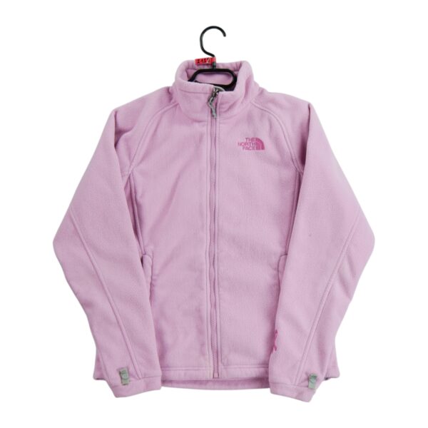 Veste polaires femme manches longues rose The North Face Col Montant QWE2128