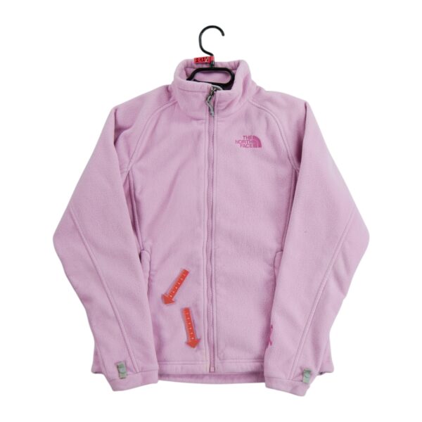 Veste polaires femme manches longues rose The North Face Col Montant QWE2128