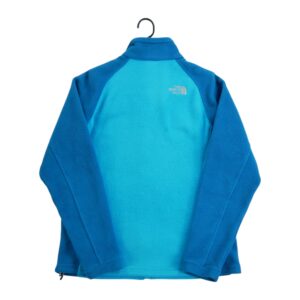 Veste polaires femme manches longues turquoise The North Face Col Montant QWE1548