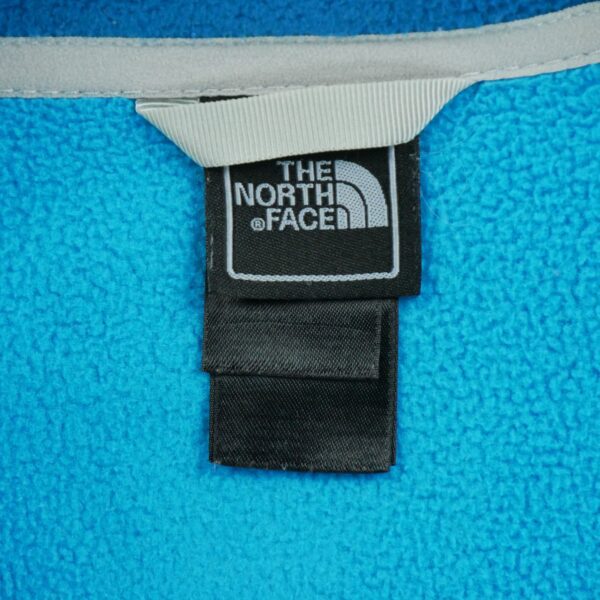 Veste polaires femme manches longues turquoise The North Face Col Montant QWE1548