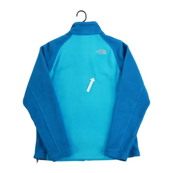 Veste polaires femme manches longues turquoise The North Face Col Montant QWE1548