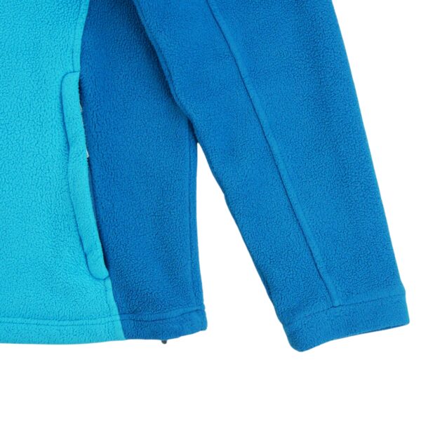 Veste polaires femme manches longues turquoise The North Face Col Montant QWE1548