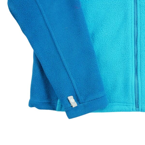 Veste polaires femme manches longues turquoise The North Face Col Montant QWE1548