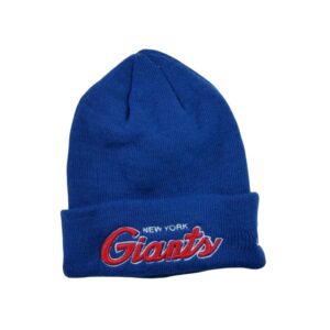 Bonnet homme bleu Reebok Equipe New York Giants QWE9031