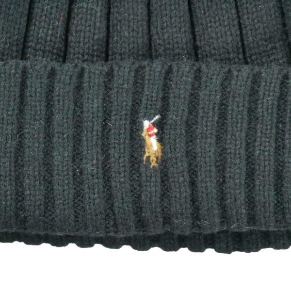 Bonnet homme noir Polo Ralph Lauren QWE9057