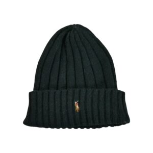 Bonnet homme noir Polo Ralph Lauren QWE9057